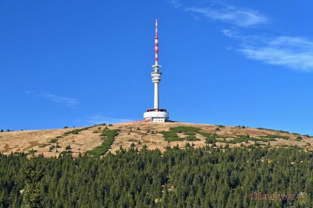 Rekreační areál Losinka  hora Praděd Jeseníky