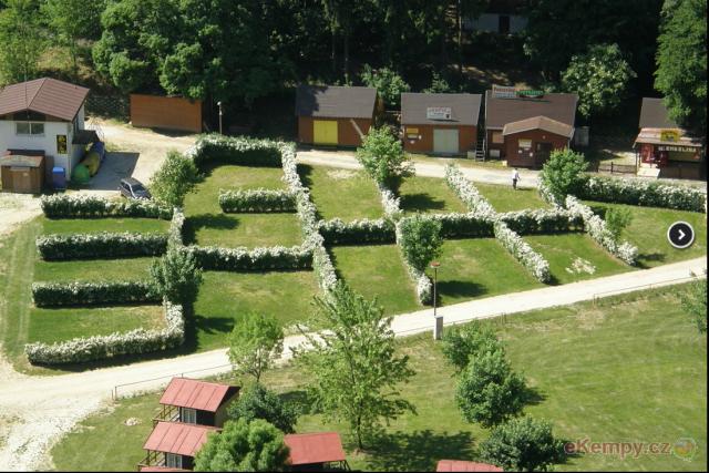 Camp Bítov - Vranovská přehrada vyhrazená kempová místa