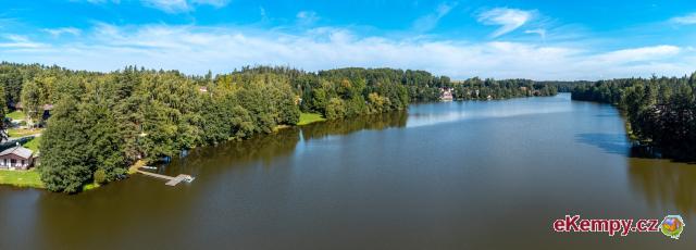 Chatový tábor Malý Ratmírov molo dron